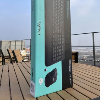 로지텍 MK545 어드밴스드 풀사이즈 무선 콤보 블랙