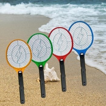 가성비굿 전기 파리채 모기채 해충퇴치 캠핑 가정용 캠핑용 건전지별매_22902568