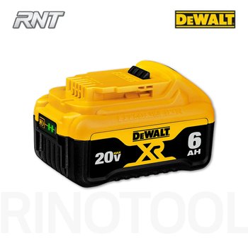 디월트 DCB186 20Vmax 리튬이온 충전 배터리 (6.0Ah)