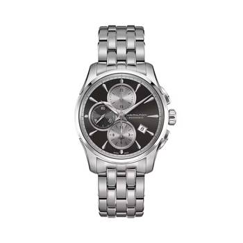 해밀턴 H32596181 재즈마스터 오토 크로노 남성 메탈시계
