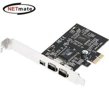 넷메이트 MS38LO19 IEEE1394A 3포트 PCI Express 카드(VIA)(슬