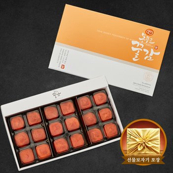 [G] 미각기행 청도 꿀감 반건시 4호 선물세트(30-40g x 18개)_미판매