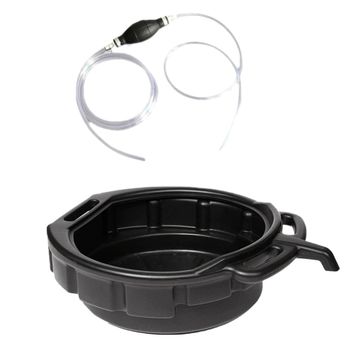 차량정비 TYU191P1 부동액받이 수동펌프 120cm 15L 오일통 세트