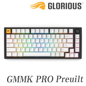 글로리어스 GMMK PRO PreBuilt 커스텀 키보드 블랙