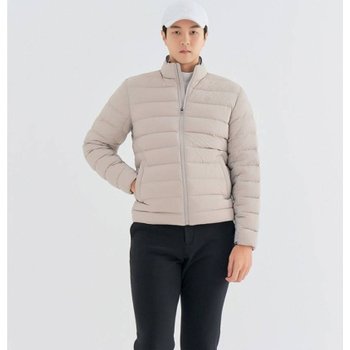 레노마 골프 남성 겨울 초경량 신축성 패딩 깔금 한 가벼운 구스다운 집업 점퍼 3N4381