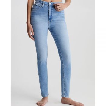 하이 라이즈 슈퍼 스키니 앵클 진 블루 149652877