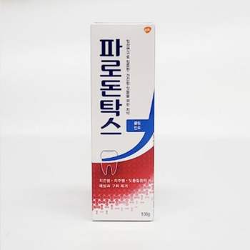 파로돈탁스 쿨링 민트 잇몸치약 100g 개운한치약 부드러운치약 안전한치약 상쾌한치약 순한치약
