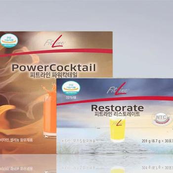 (최신제조) 독일PM쥬스 파워칵테일 리스토레이트 피트라인 2종세트 x2SET(SH) (S46607628)