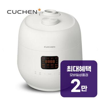 쿠첸 더 핏 슬림 압력 밥솥 10인용 (화이트) CRS-WK1040FSW 렌탈 60개월 월 5600원