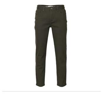 케시르 심플 핏 팬츠_카키 맨도매