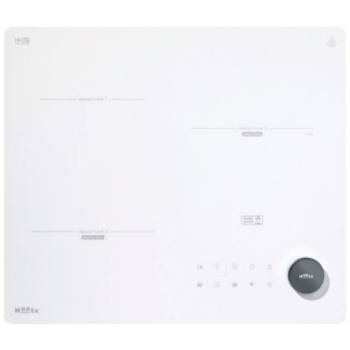 하츠 화이트 인덕션 3구 빌트인 스마트휠 EIC-30NWR211 블랙 후드연동