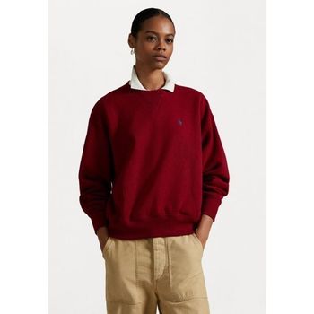 폴로랄프로렌 플리스 크루넥 점퍼 홀리데이 레드 153962357