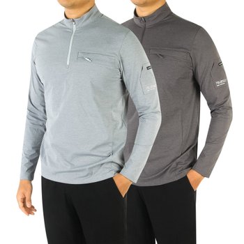 봄 버팔로 모션 컴포트 집업티셔츠 남성 등산복 작업복 상의 TSBFL-113