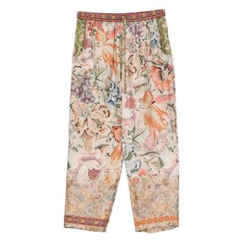 25 FW 피에르 루이스 마스키아 플로럴 프린트 자수 팬츠 10959 TP442601642