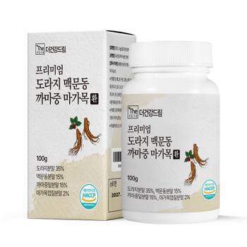 더건강드림 감기 기침 가래 맥문동 도라지 마가목 건강환 100g