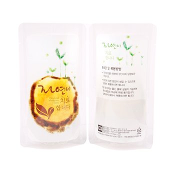 한약봉지/자연치료 파우치100매/스탠딩파우치