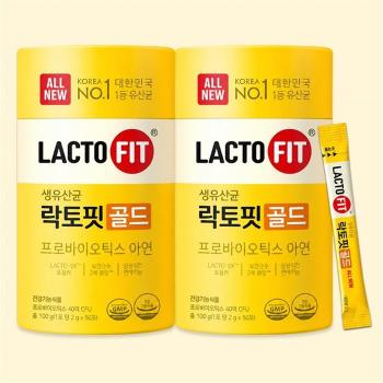 종근당건강 락토핏 생유산균 골드 50포 올뉴 리뉴얼 2박스 (S51854229)