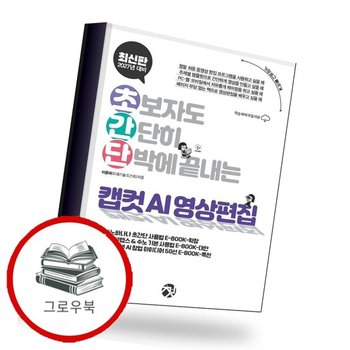 초간단 캡컷 AI 영상 편집 초간단캡컷AI영상편집 추천도서