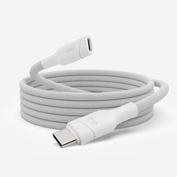 아트박스/아트뮤 네오C타입toC240W 5A PD고속충전연장케이블50cm화이트