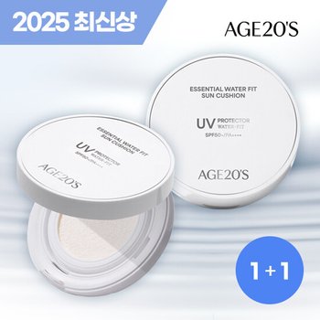 에이지투웨니스 AGE20S` 에센셜 워터핏선쿠션 15g 2개 (1+1)