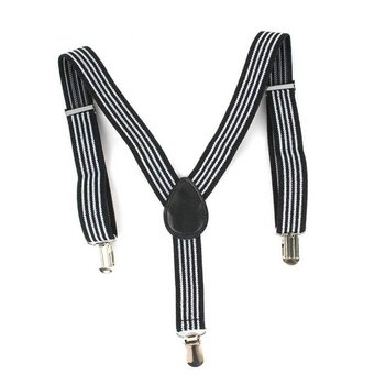 서스펜더 정장멜빵 검정 줄무늬 소인멜빵 멜빵 발표회멜빵 (WFINSKR)