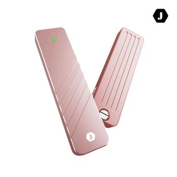 JW-i9 PRO 로즈골드C타입 10G M.2 NVMe SSD외장케이스 SSD케이스 외장케이스 SSD 휴대용SSD