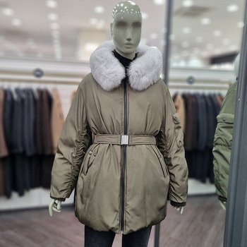 보틀 후드퍼 점퍼 (SAPD40461 카키블랙)