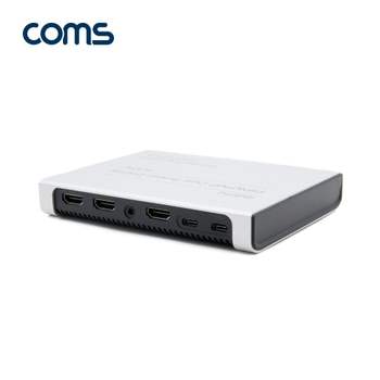 (COMS) KE44IS94 타입C 듀얼 HDMI 캡쳐보드 캡쳐박스/PIP지원