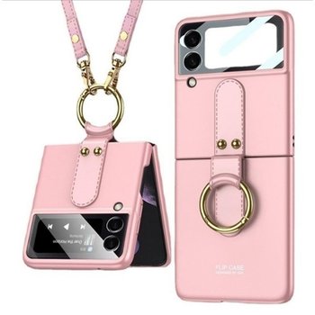 갤럭시Z플립3 투웨이 숄더스트랩 골드링 일체형 하드케이스 Filp3 제트플립3 지플립3_23224512