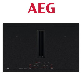 [해외] 아에게 프리미엄 후드일체형 인덕션 무광 매트글라스 80cm 필터형 XCD6847CS 26년 신형