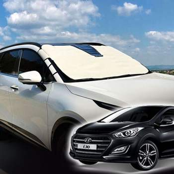 더뉴i30블랙박스형 XIM238T9 앞유리덮개 커버