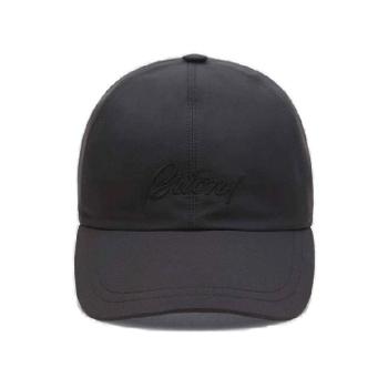 Brioni 로고 자수 야구 모자 O41P0LPA906PA906PERFORMANYLON 4000MIDNIGHTBLUECOL TP970