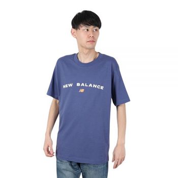 뉴발란스 맨즈 NB94 그래픽 쇼트 슬리브 티셔츠 MT51506DRE - 인디고 블루 395511