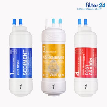 코웨이 CPI-6500L 정수기필터 호환 전체세트 [6인치 1+1+1 RO역삼투압]
