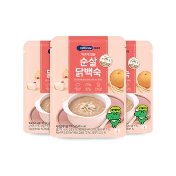 바르게 만든 순살 닭백숙 3개