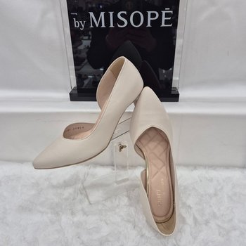 By 여성 사이드오픈 펌프스 112HH431YD001 IVORY 3_JJ