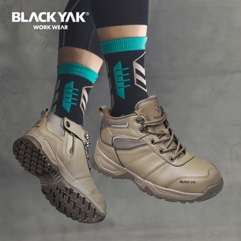 블랙야크 안전화 YAK-50 미끄럼방지 논슬립 5인치 지퍼
