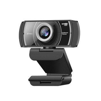 [해외] 풀HD 1080P 60FPS 웹캠 120° 광각 USB 카메라 회의 및 재택근무용 Mac/Windows/Android 호환