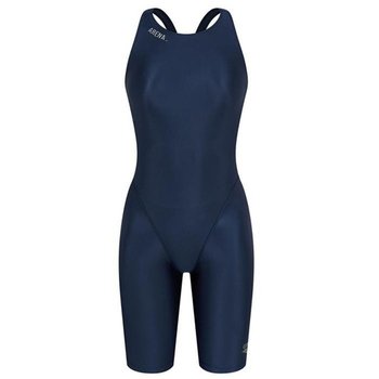 아레나 2025 여자 선수용 반전신 수영복 4부 U113248