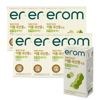 황성주 국산콩 무가당두유 190ml x 96팩