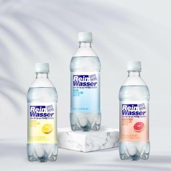 라인바싸 탄산수 플레인 500ml pet 20개X4box (총 80개)