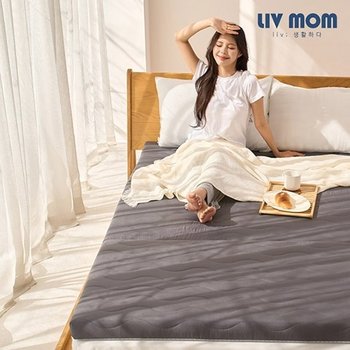 리브맘 탄탄한 3단 접이식 매트리스 토퍼 슈퍼싱글 8cm