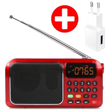 [오늘출발] 코비 FM MP3 TF SD 카드 지원 대형 LED 스피커 낚시 등산 캠핑 휴대용 효도 라디오 HYO99 충전기 포함