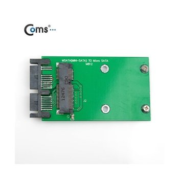 Coms SATA컨버터(mSATA to mSATA),슬림PCB/미니 IT706
