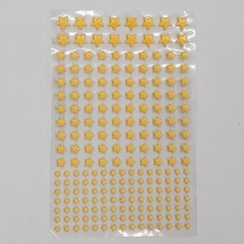 야광 야광스타스티커 입체 3D 오렌지 별스티커 (WFI8RWB)