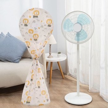 깔끔한 일체형 선풍기커버 보관 덮개 오염방지 4컬러 선풍기커버 선풍기덮개 일체형선풍기커버