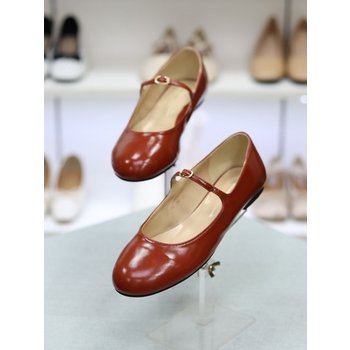 버클 슬림 메리제인 1.5cm 플랫슈즈 (BY)22S8494BC4