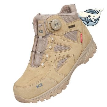 남여공용 방한 쿠셔닝 방수 등산화 겨울용