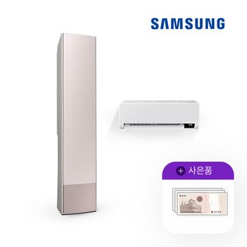 삼성 비스포크 AF19CX838BSRS 무풍갤러리 19+6평 에어컨 월88600원 5년약정