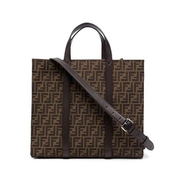 [해외] 펜디 FF 자카드 쇼퍼 토트백 7VA390 AG0M F19KW 1011133